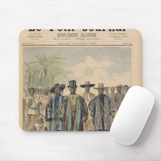 Tapis De Souris Dahomeans sur les champions de Mars (Avec souris)