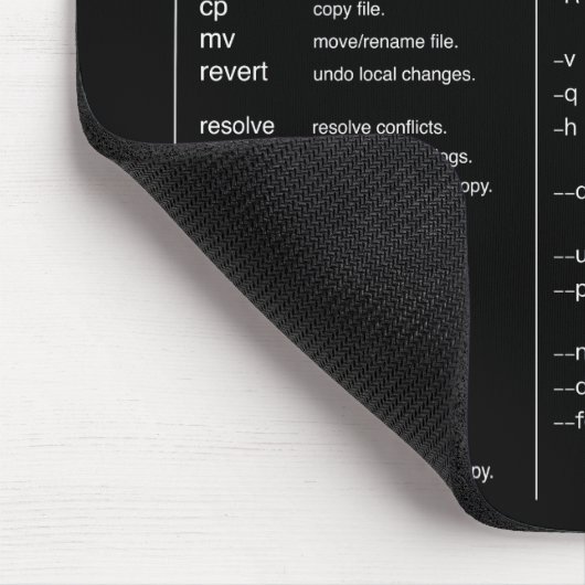 Tapis de souris d'aide-mémoire de subversion (svn) (Coin)