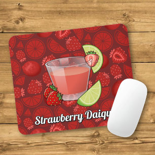Tapis De Souris Daiquiri à la fraise