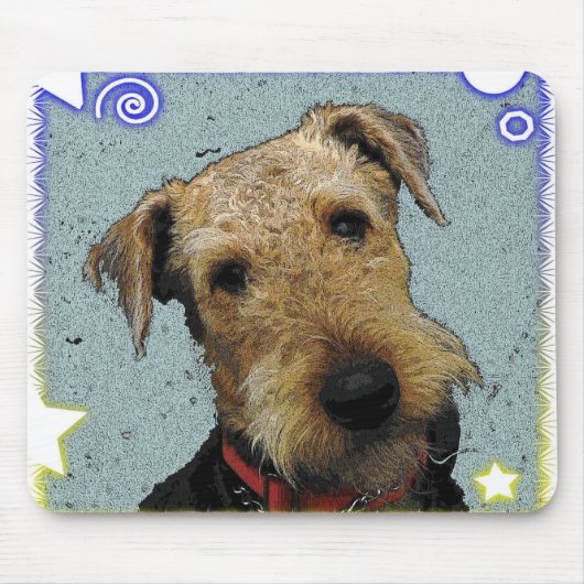 Tapis de souris d'Airedale (Devant)