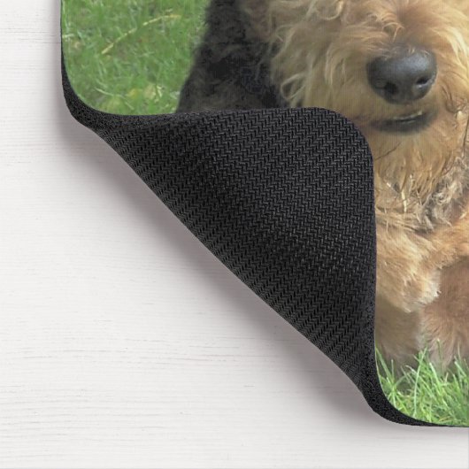 Tapis de souris d'Airedale Terrier (Coin)