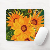 Tapis De Souris Daisies africaines Mousepad (Avec souris)