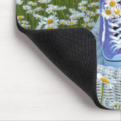 Tapis De Souris Daisy Bouquet en Basket violet (Coin)