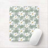 Tapis De Souris Daisy Days Mousepad - En vichy vert (Avec souris)