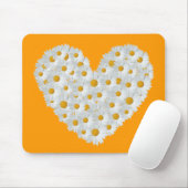 Tapis De Souris Daisy Heart (Avec souris)