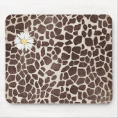 Tapis De Souris Daisy on Giraffe Print (Devant)