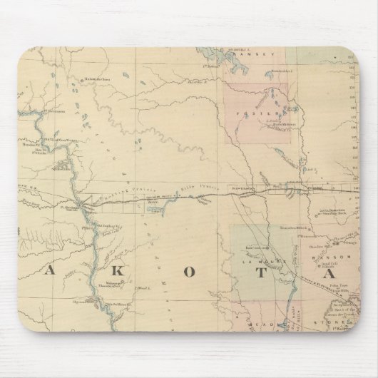 Tapis De Souris Dakota (Devant)