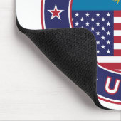 Tapis De Souris Dakota du Sud (Coin)