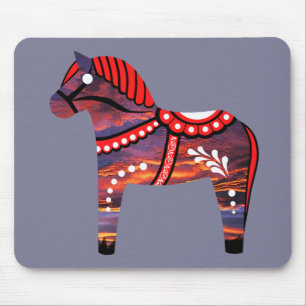 Tapis De Souris Dala folk cheval png- changer cheval couleur/image
