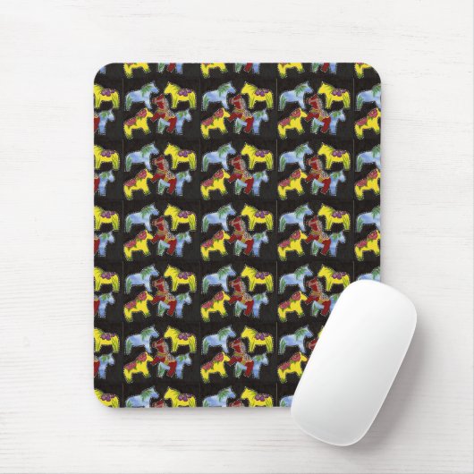 Tapis De Souris Dala Horse Mousepad (Avec souris)