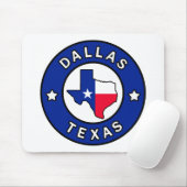 Tapis De Souris Dallas Texas (Avec souris)