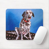 Tapis De Souris Dalmate sur le coussin tacheté 2011 (Avec souris)