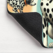 Tapis De Souris Dalmatie mignonne (Coin)