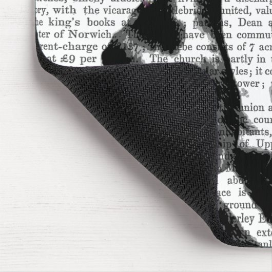 Tapis De Souris Dalmatien avec Tiara 2 (Coin)