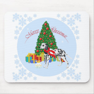 Tapis De Souris Dalmatien Joyeux Noël