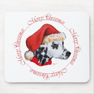 Tapis De Souris Dalmatien Joyeux Noël