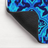Tapis De Souris Damas bleu (Coin)