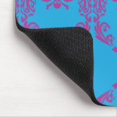 Tapis De Souris Damask Purple-Aqua (Coin)