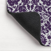 Tapis De Souris Damask Purple Mariage (Coin)