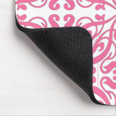 Tapis De Souris DAMASK - Rose (Coin)
