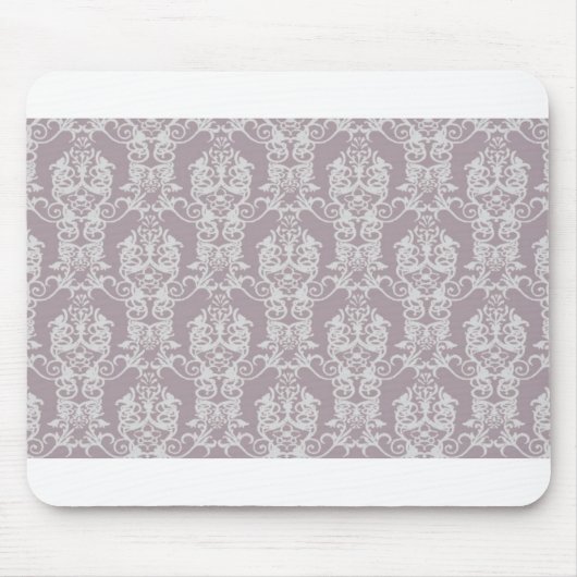 Tapis De Souris Damassé d'améthyste (Devant)
