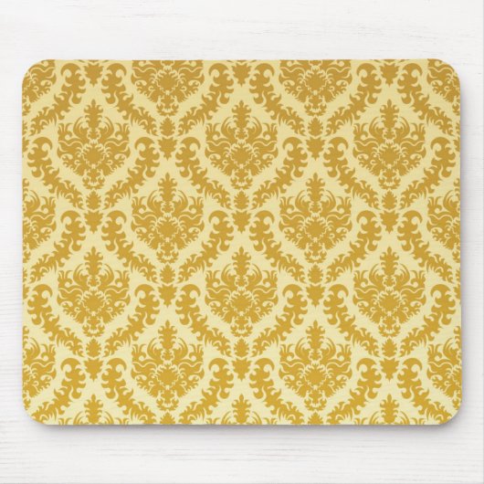 Tapis De Souris Damassé d'or (Devant)