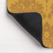 Tapis De Souris Damassé d'or de luxe (Coin)
