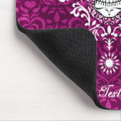 Tapis De Souris Damassé morte - crâne fait sur commande Mousepad (Coin)