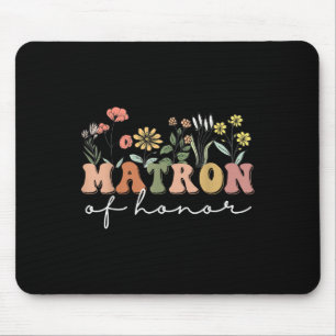 Tapis De Souris Dame d'honneur Enterrement de vie de jeune fille F
