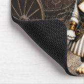 Tapis De Souris Dame Fennec Steampunk & Stagecoach (Coin)