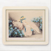Tapis De Souris Dame rose, 1933 par Louis Icart (Devant)