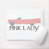 Tapis De Souris dame rose de chariot (Avec souris)
