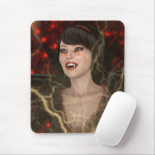Tapis De Souris Dame Vamp (Avec souris)
