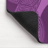 Tapis De Souris Dame violette Mousepad (Coin)