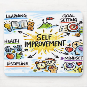 Tapis de souris d'amélioration personnelle