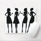 TAPIS DE SOURIS ***DAMES SORTIE DE NUIT*** (Avec souris)