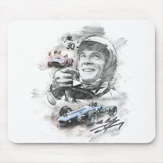 Tapis De Souris Dan Gurney (Devant)