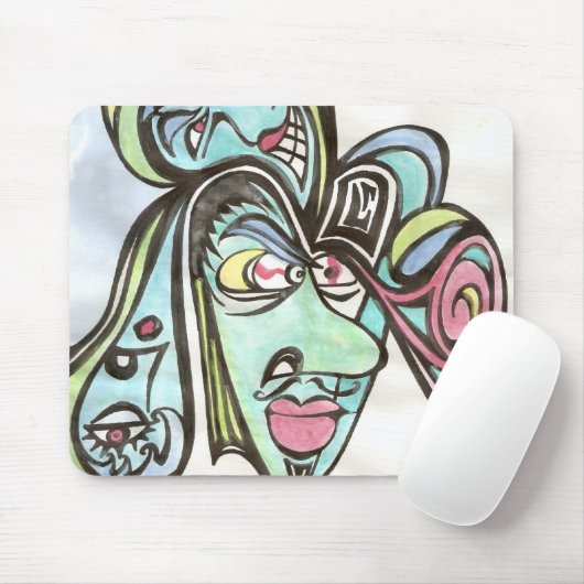 Tapis De Souris Dan Messine Mousepad_1 (Avec souris)