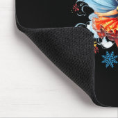 Tapis De Souris Dancing Christmas Fairy Cute Fée Noël (Coin)