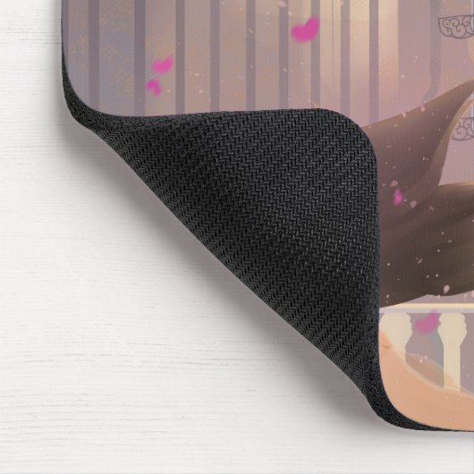 Tapis De Souris Dancing Girl by the Castle Mouse Pad (Coin)