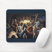 Tapis De Souris Dancing Ours Art Mousepad Faune Art Mousepad (Avec souris)