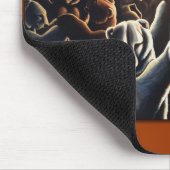 Tapis De Souris Dancing Ours Art Mousepad Faune Art Mousepad (Coin)