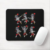 Tapis De Souris Dancing Pirate Skeletons Dance Challenge Boys (Avec souris)