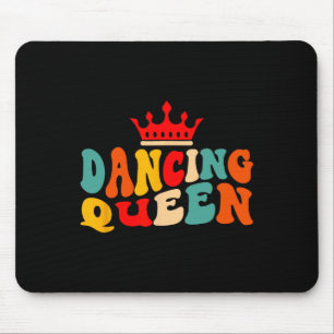Tapis De Souris Dancing Queen Retro les années 70 Disco Thème 70's