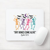 Tapis De Souris Dancing Skeleton Dry Bones Come Alive Christian Ha (Avec souris)