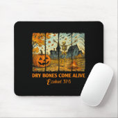Tapis De Souris Dancing Skeleton Dry Bones Come Alive Christian Ha (Avec souris)