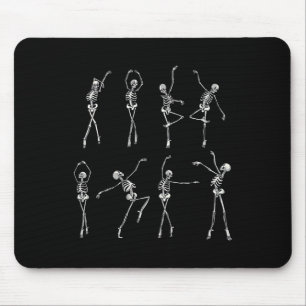 Tapis De Souris Dancing Skeleton Llerinas Halloween Costume Llet G