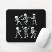 Tapis De Souris Dancing Skeletons Dance Challenge Boys Girl (Avec souris)