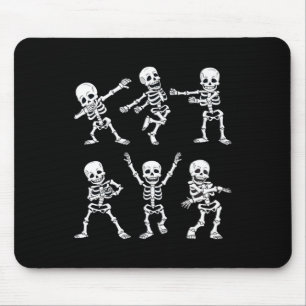 Tapis De Souris Dancing Skeletons Dance Challenge Boys Girl