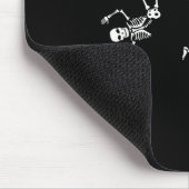 Tapis De Souris Dancing Skeletons Dance Challenge Halloween effray (Coin)